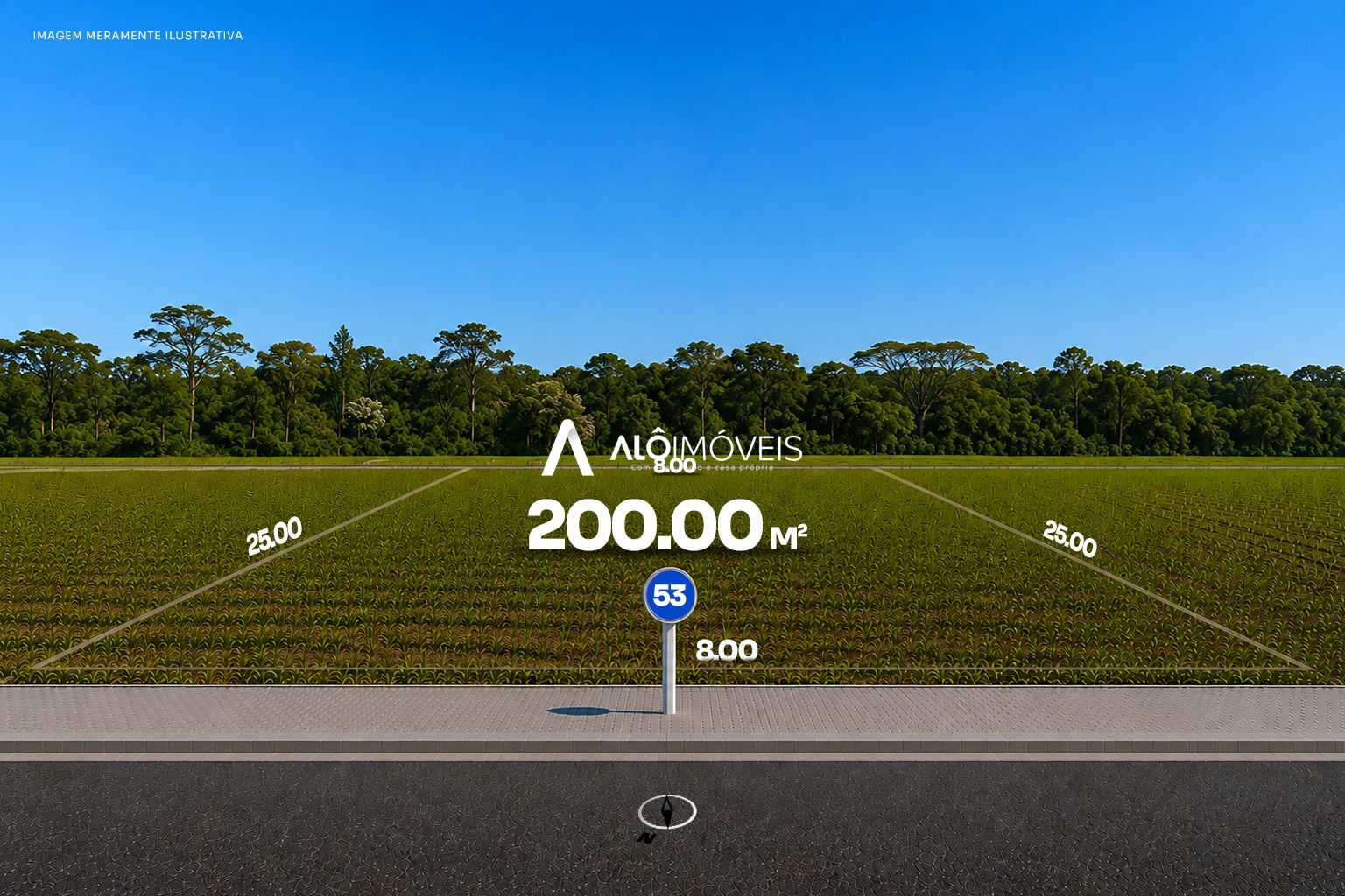 Terreno, 200 m² - Foto 1