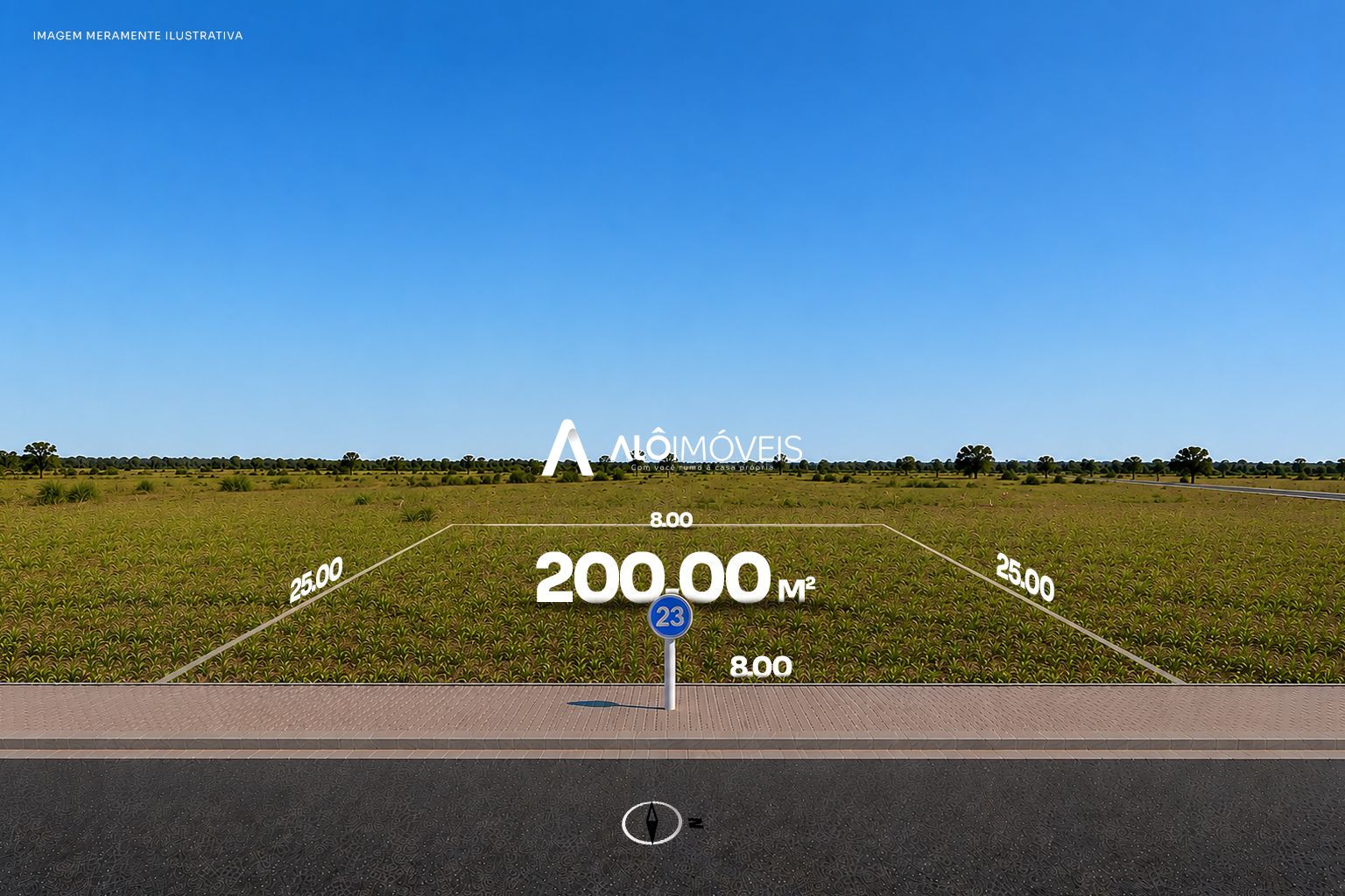 Terreno, 200 m² - Foto 1