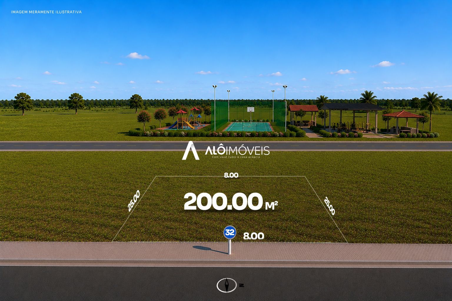 Terreno, 200 m² - Foto 1