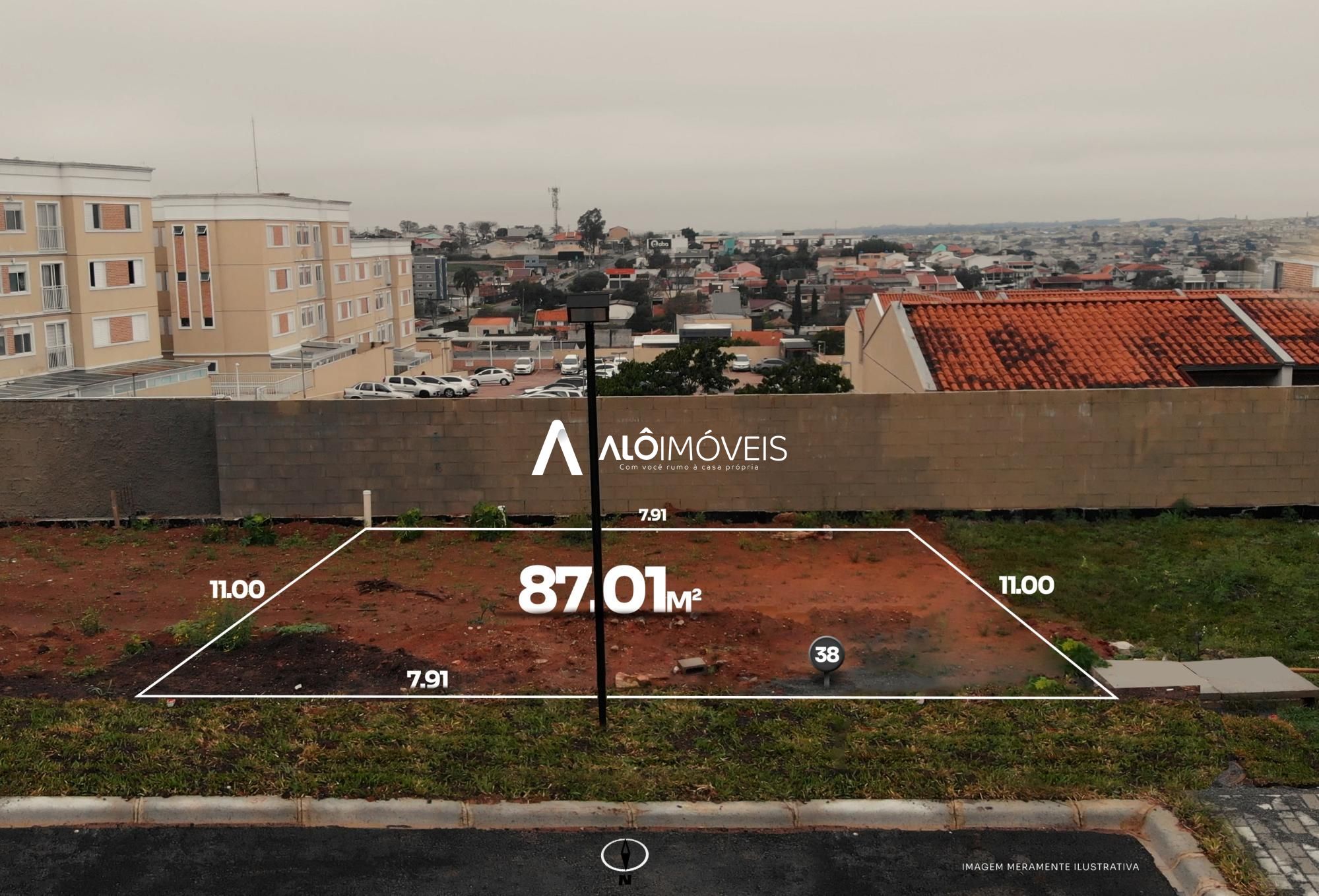 Terreno, 87 m² - Foto 2