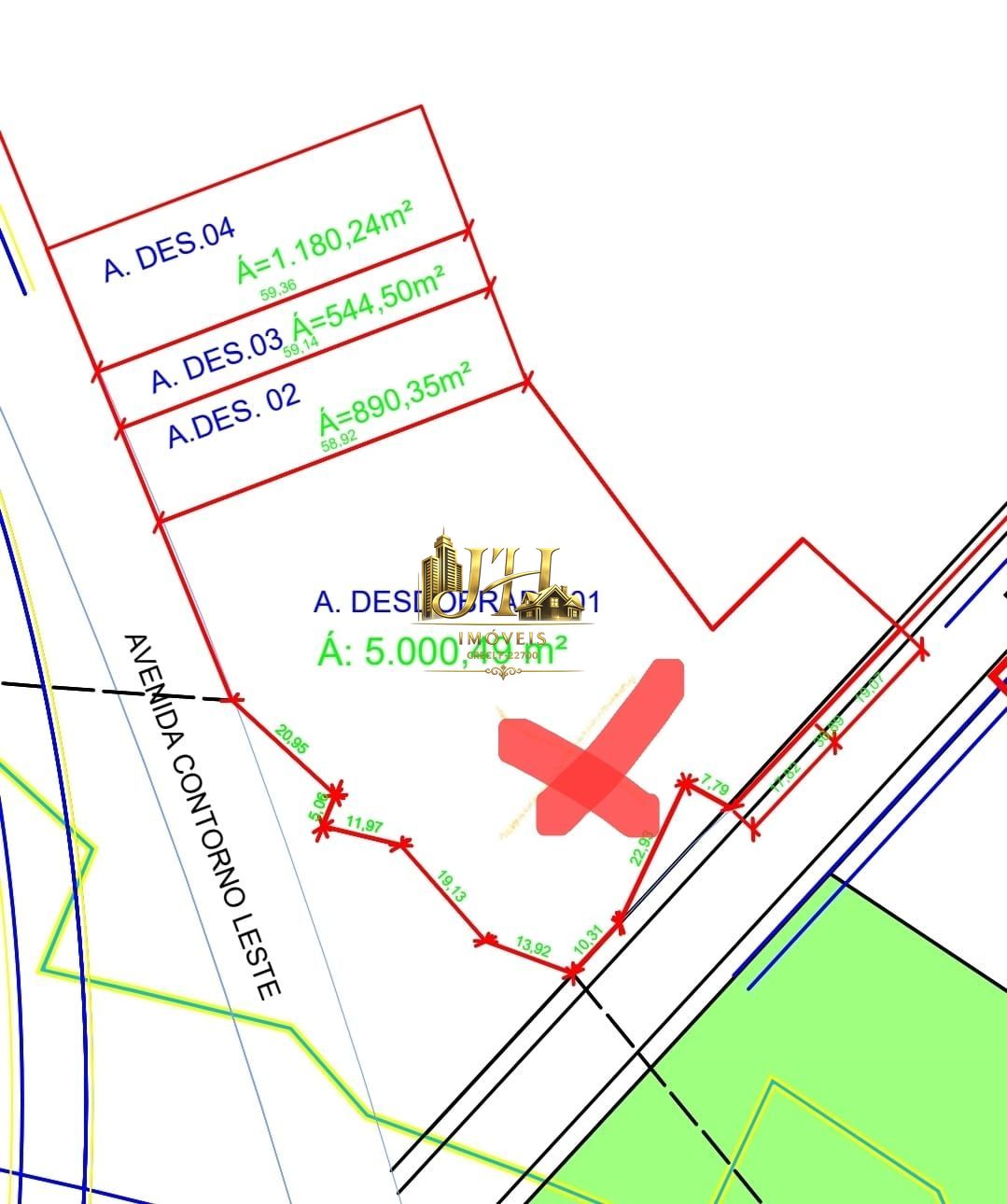 Terreno à Venda | 5.000m² | Contorno Leste – Cuiabá