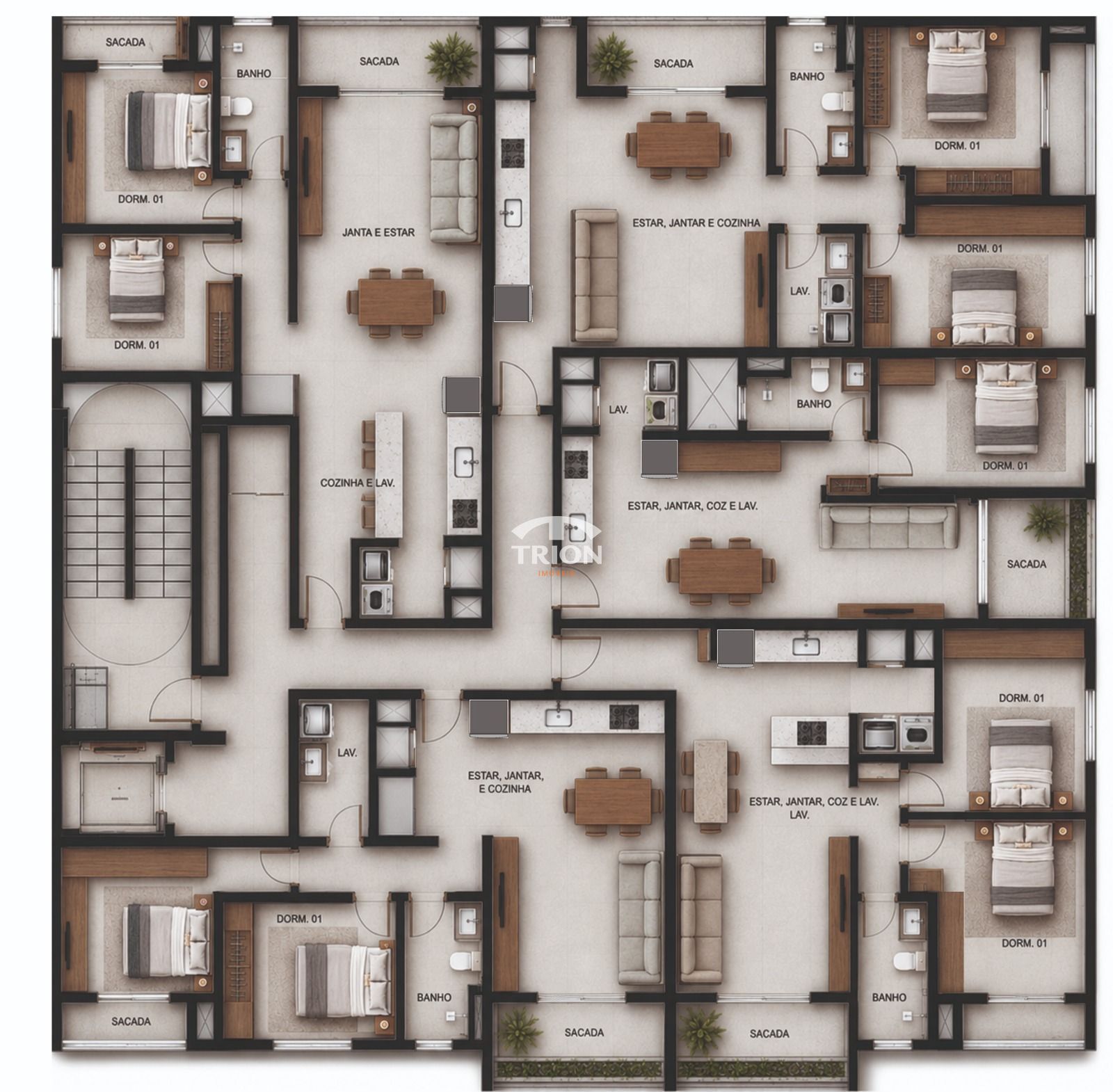 Apartamento, 2 quartos, 79 m² - Foto 4