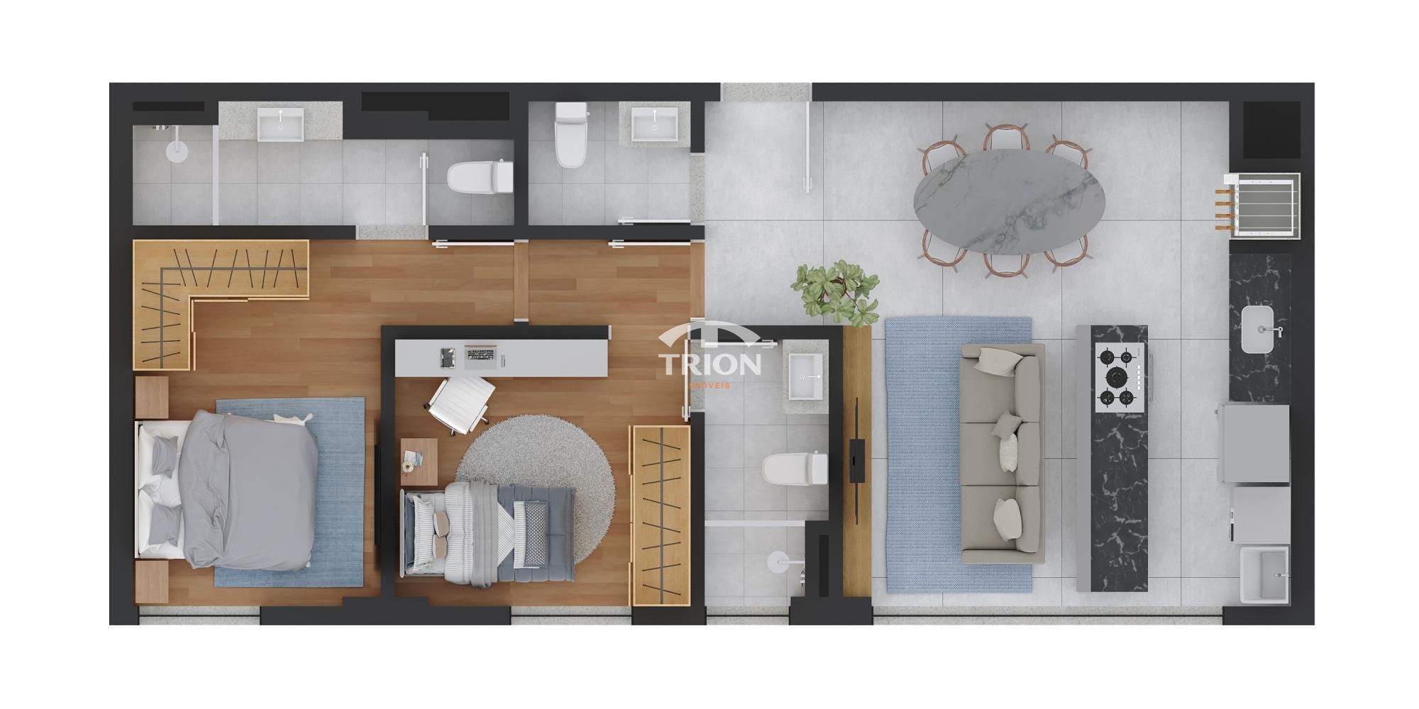 Apartamento, 2 quartos, 70 m² - Foto 7