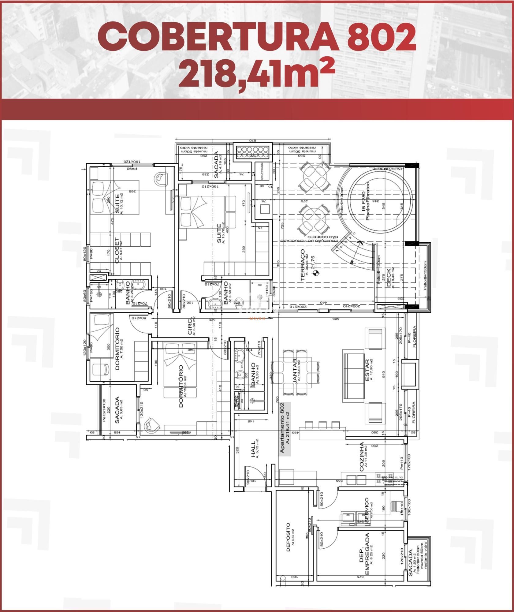 Cobertura, 4 quartos, 218 m² - Foto 7