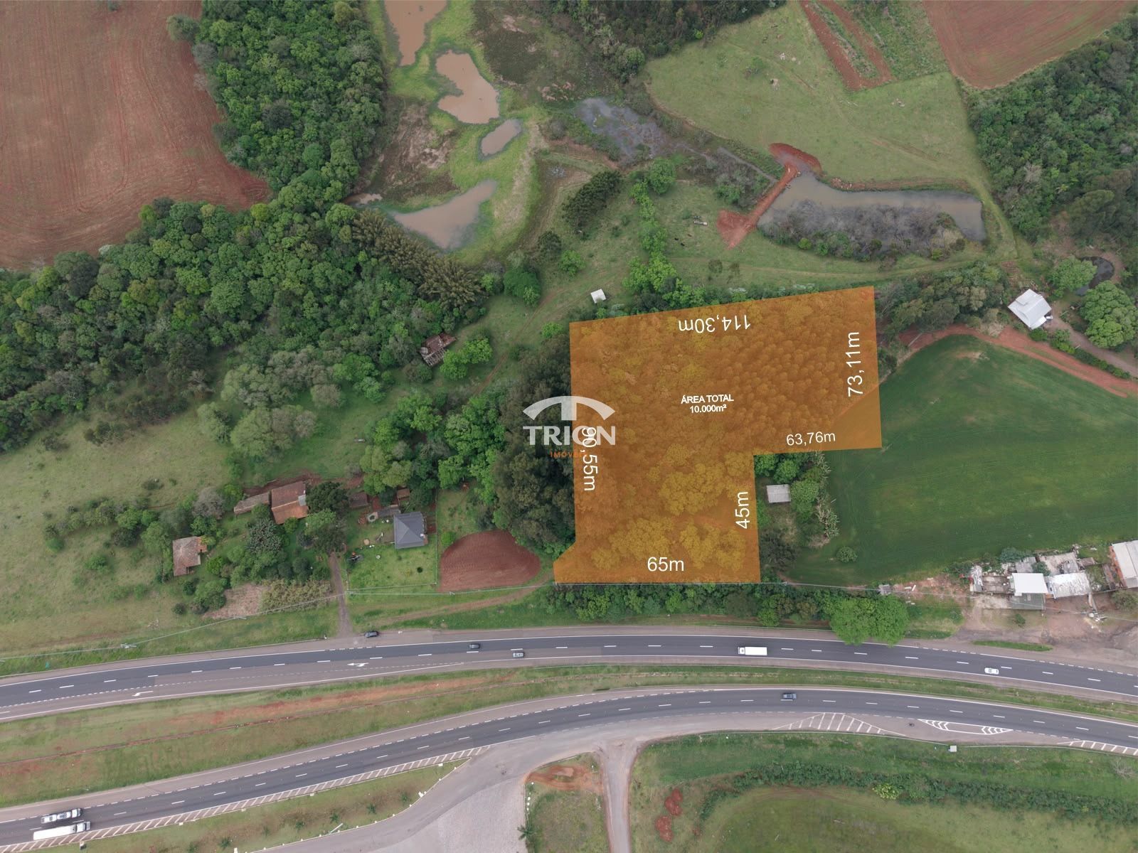 Loteamento e Condomínio, 10000 m² - Foto 1