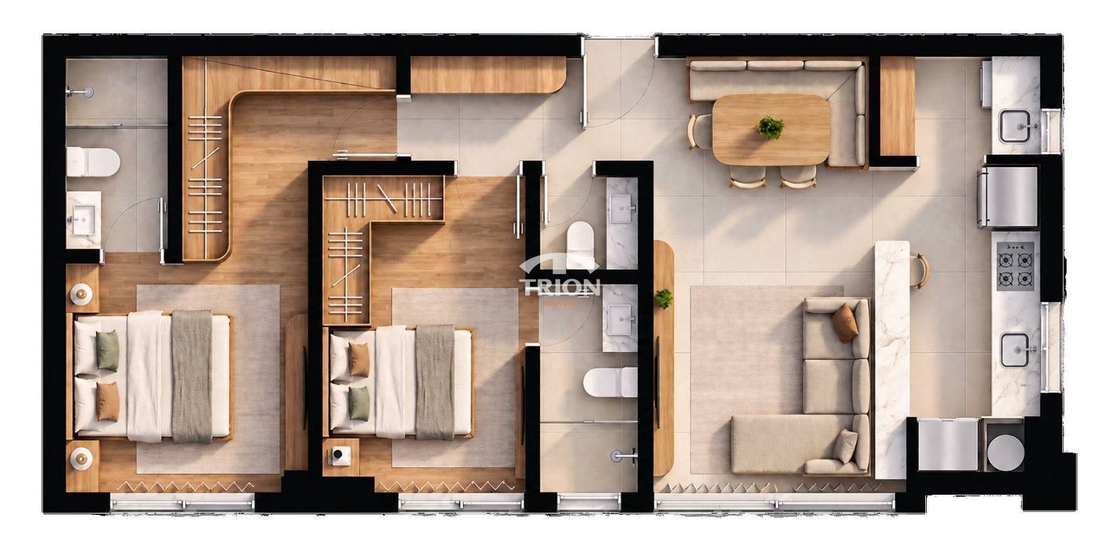 Apartamento, 2 quartos, 69 m² - Foto 8
