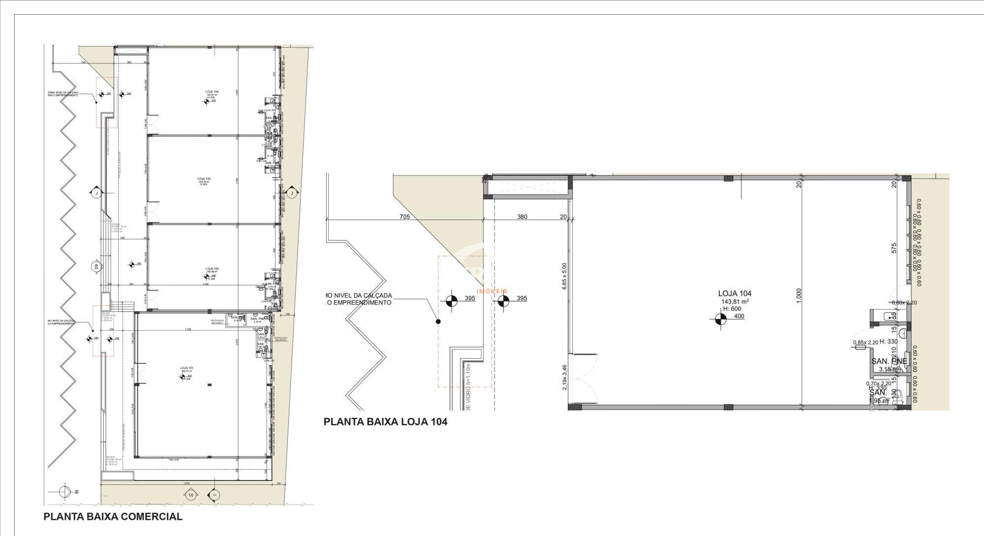 Loja-Salão, 157 m² - Foto 3