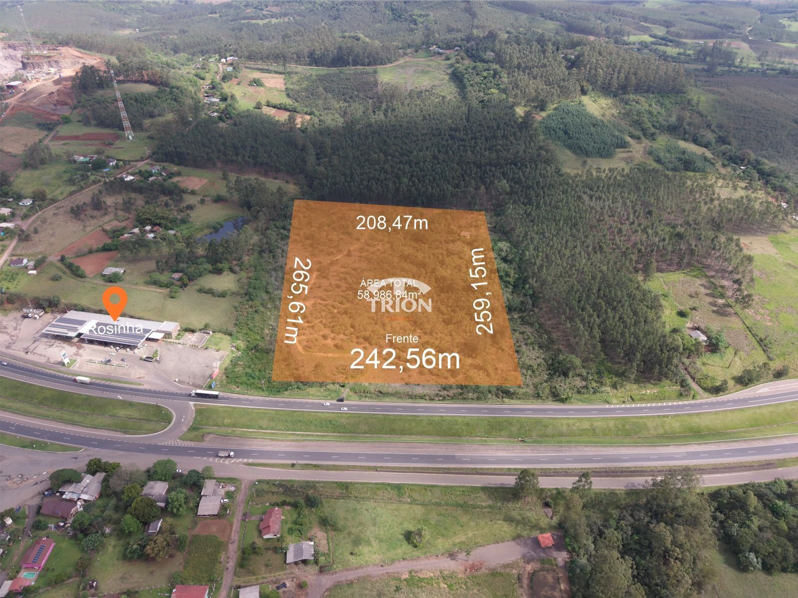Loteamento e Condomínio, 6 hectares - Foto 1