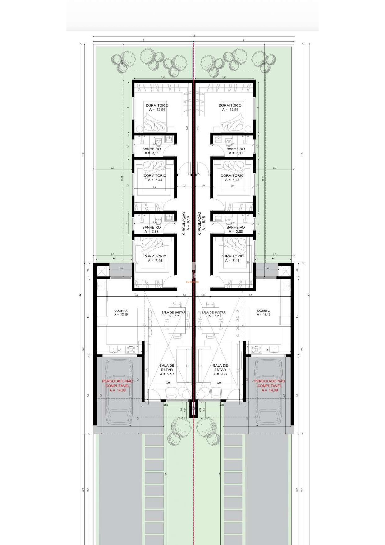 Casa, 3 quartos, 83 m² - Foto 8