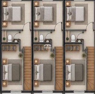 Sobrado, 2 quartos, 59 m² - Foto 4