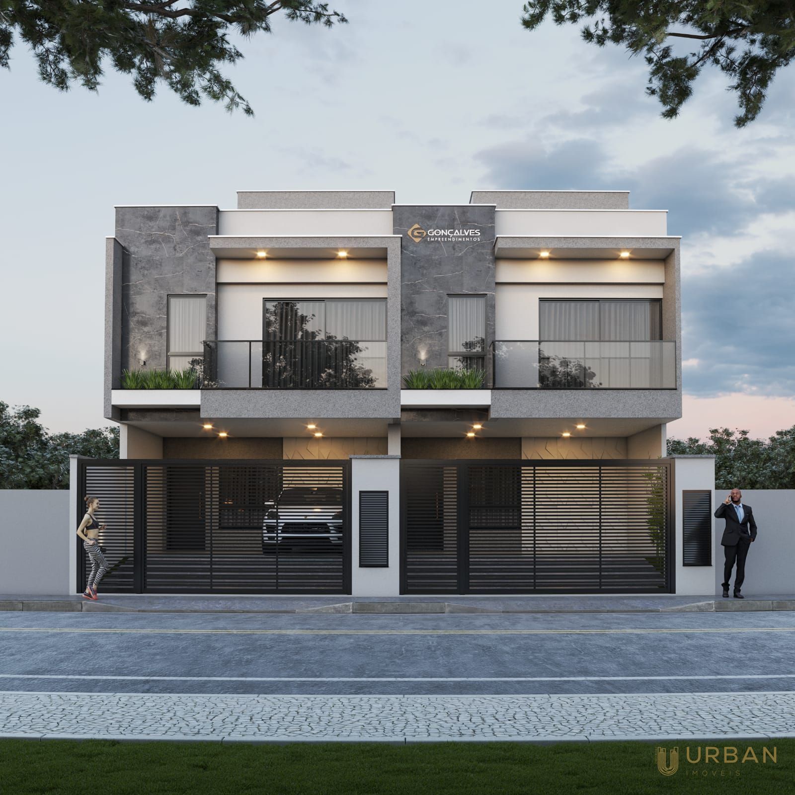 Sobrado à venda com 3 quartos, 127m² - Foto 1