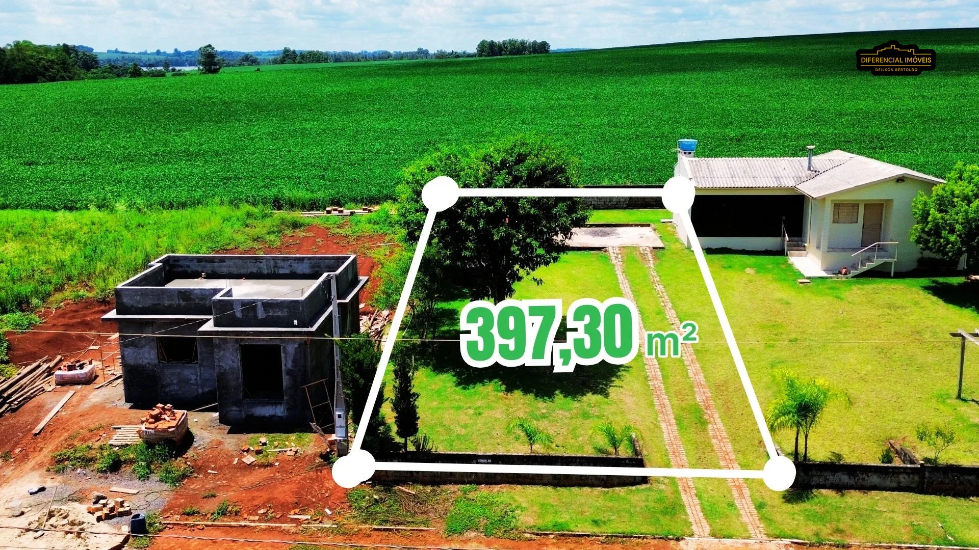 Terreno/Lote à venda  no Santa Clara do Ingaí - Quinze de Novembro, RS. Imóveis
