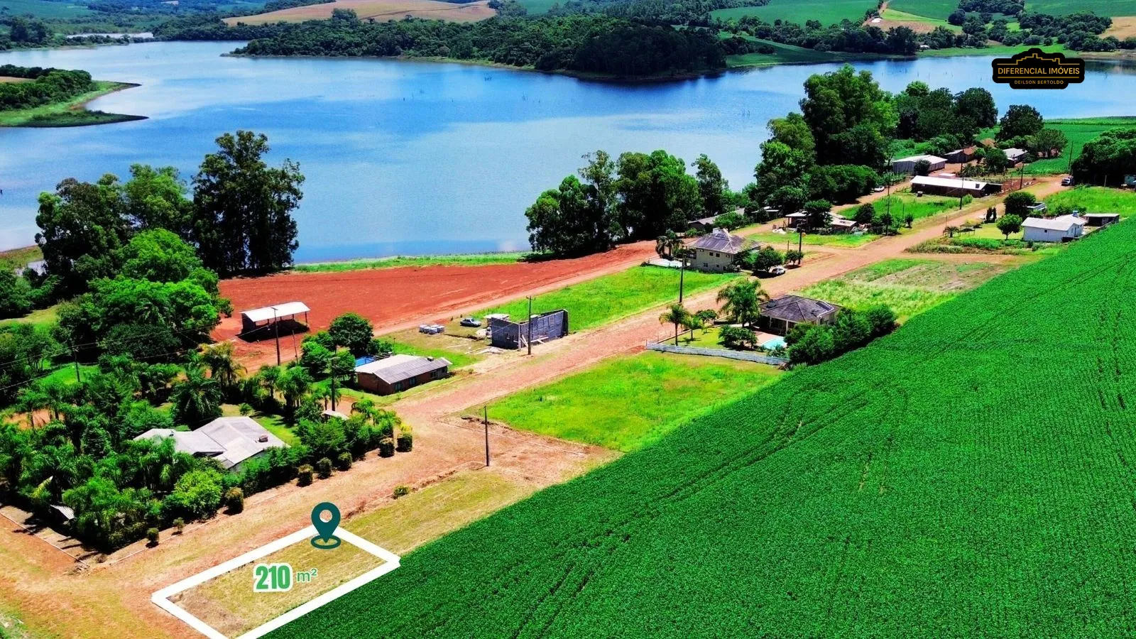 Terreno/Lote à venda  no Santa Clara do Ingaí - Quinze de Novembro, RS. Imóveis