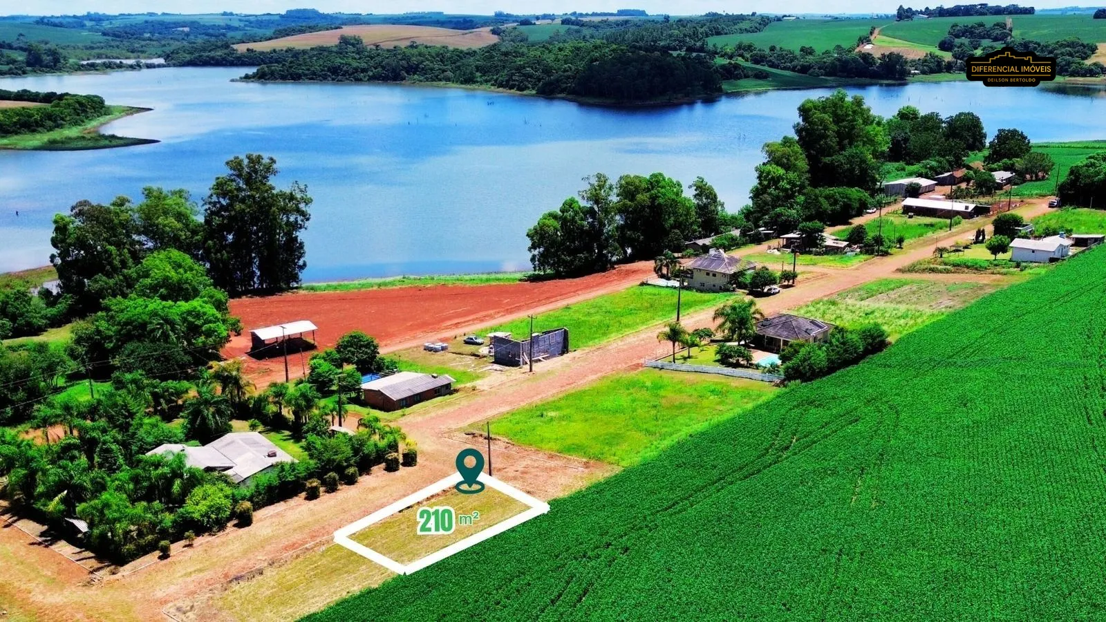 Terreno/Lote à venda  no Santa Clara do Ingaí - Quinze de Novembro, RS. Imóveis