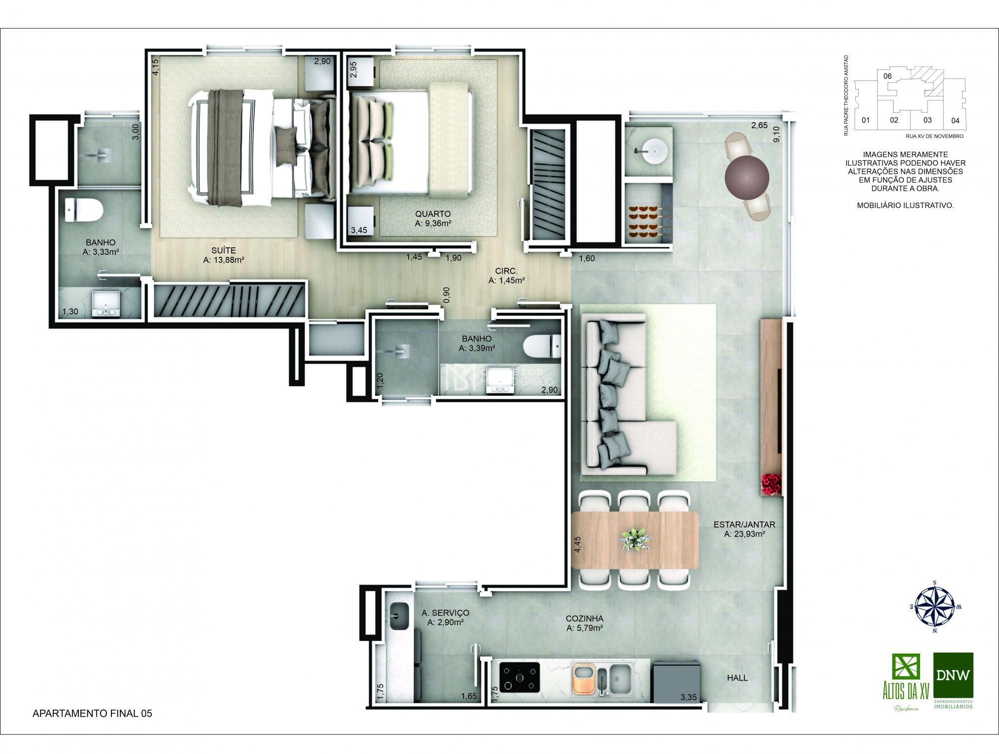 Apartamento, 2 quartos, 73 m² - Foto 17