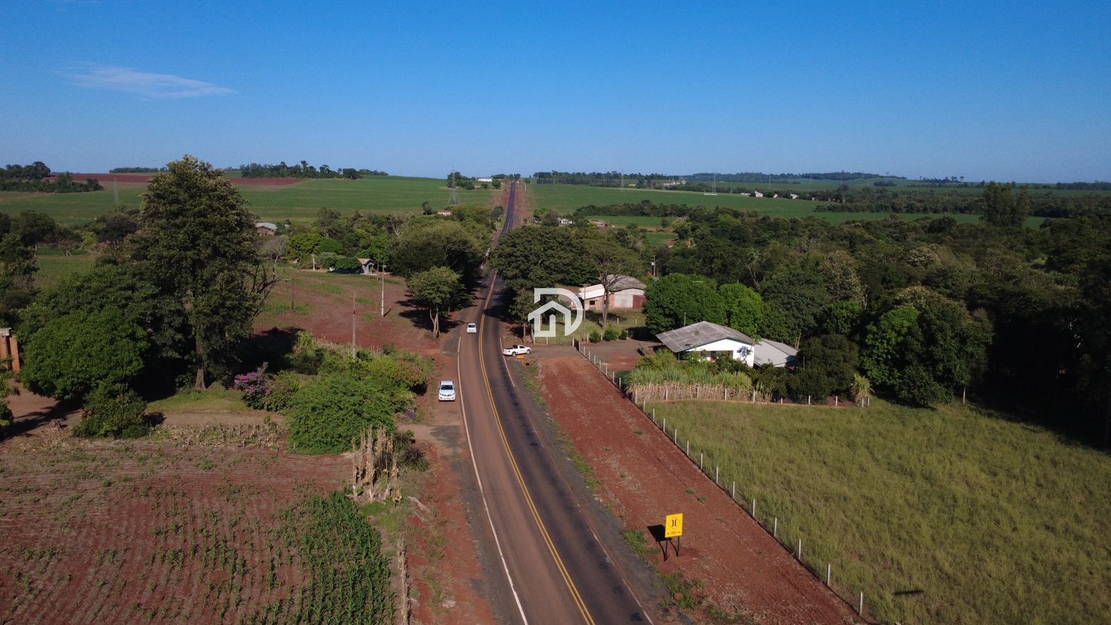 3,83 Alqueires com Casa na Linha Santa Cruz a Venda em Santa Helena-PR