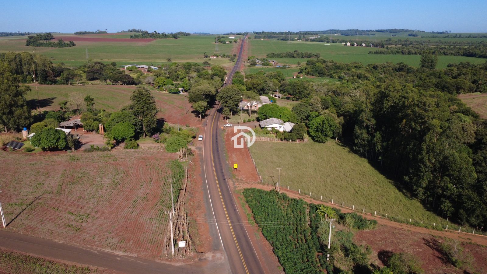 3,83 Alqueires com Casa na Linha Santa Cruz a Venda em Santa Helena-PR