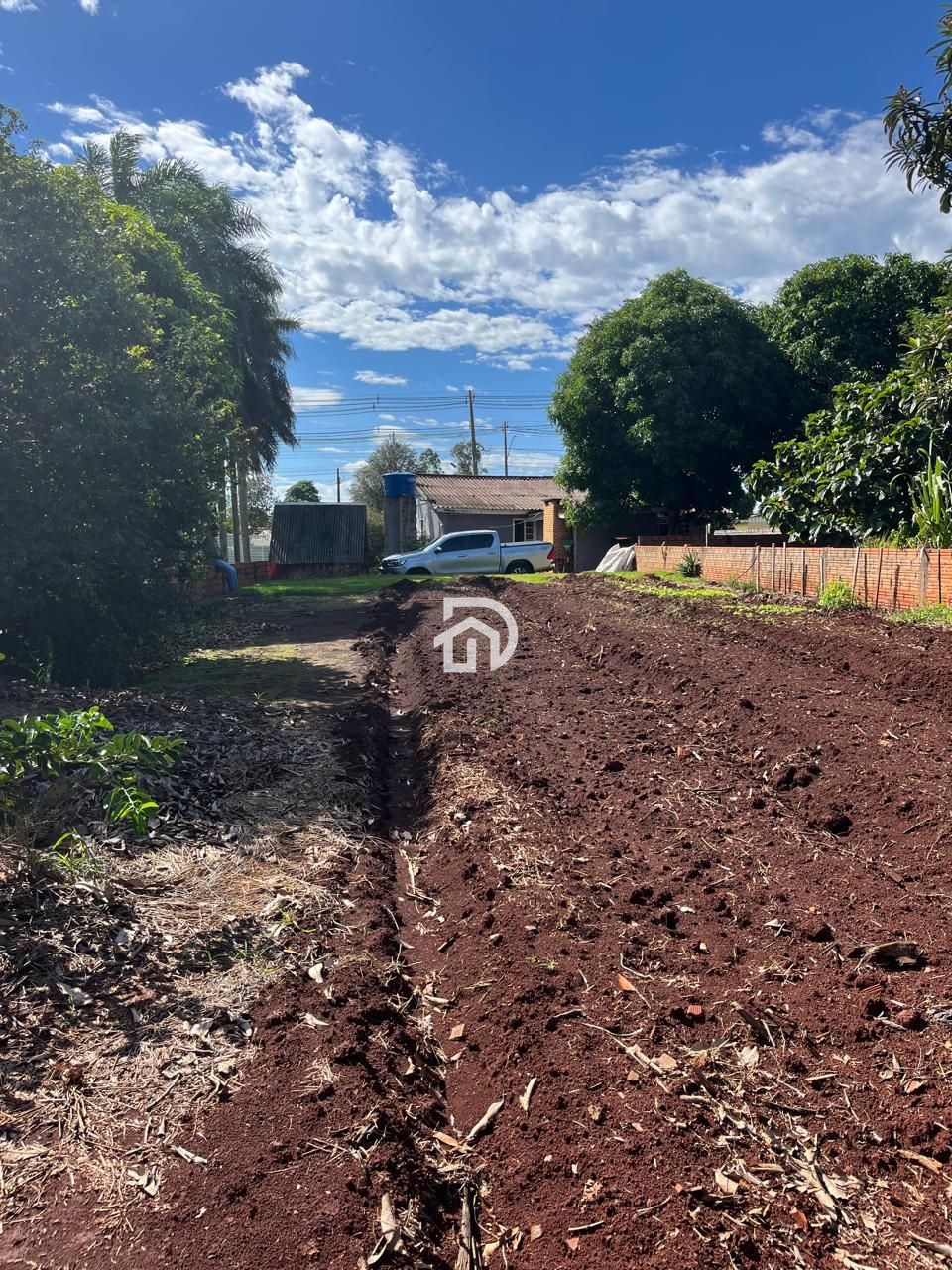 Terreno comercial com casa na esquina céu azul a venda em sa