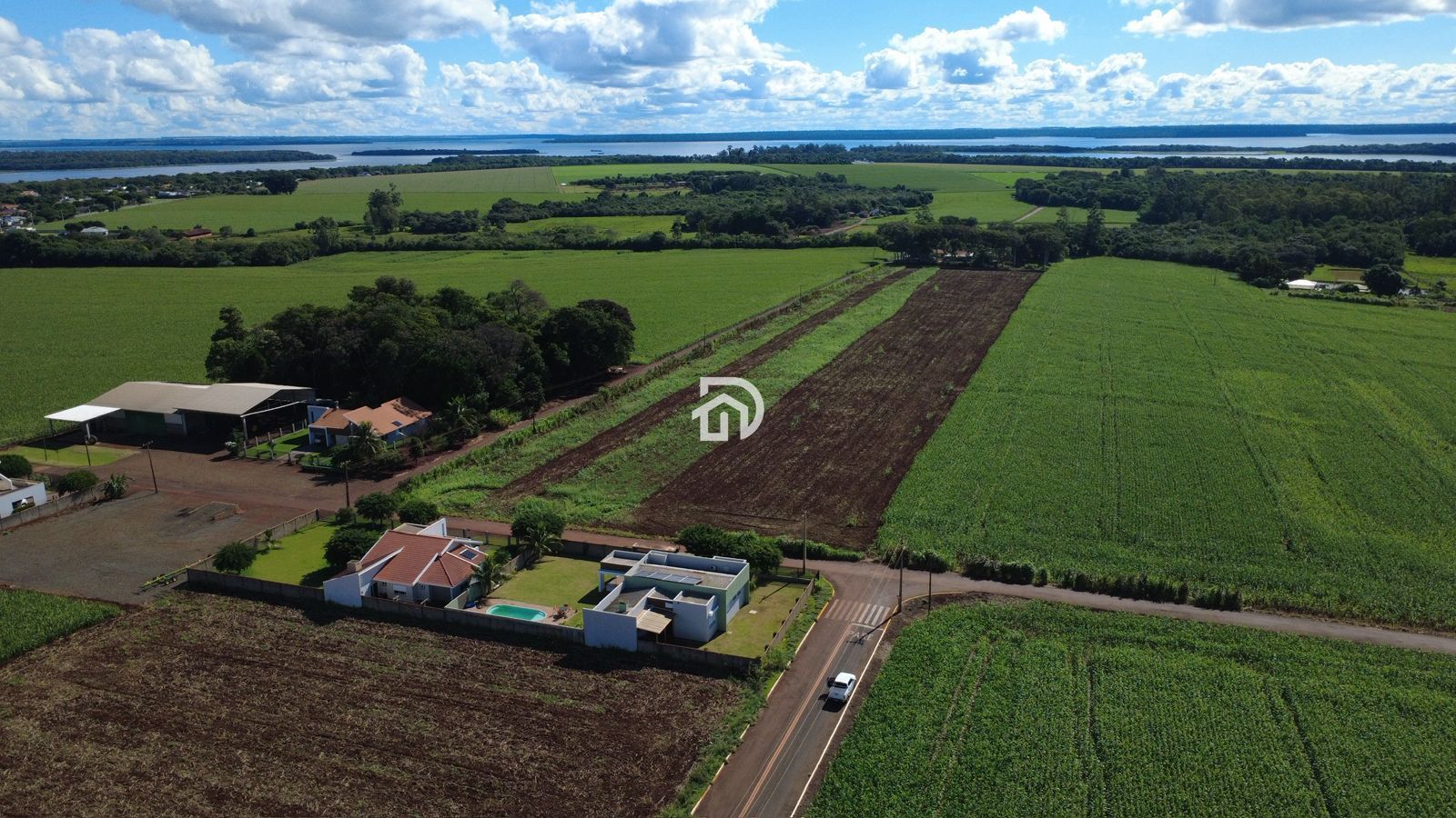 Terrenos parcelados a venda no loteamento itália em santa he
