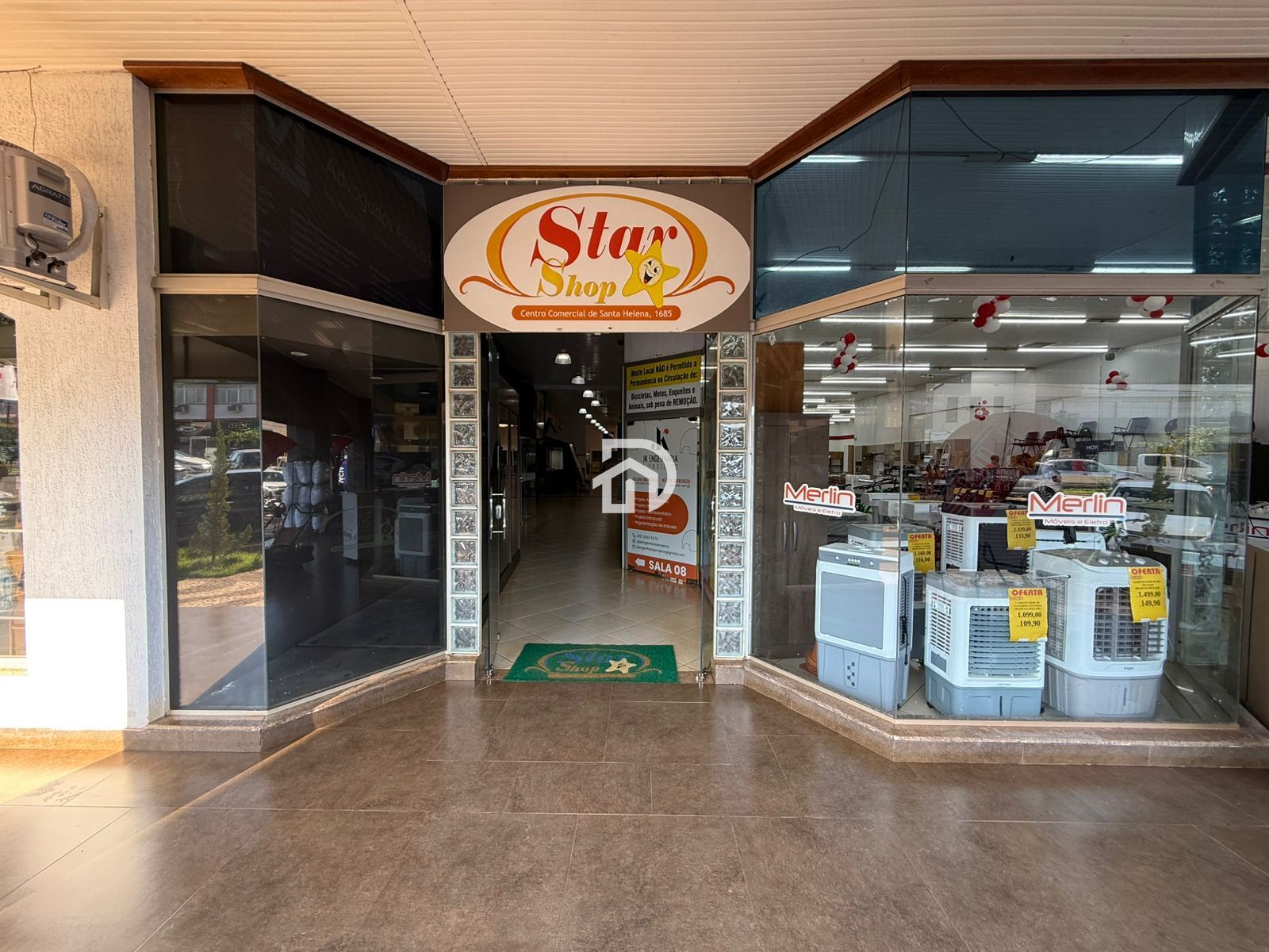 Prédio comercial com 13 salas a venda em santa helena-pr