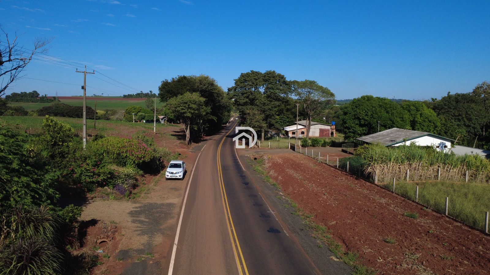 3,83 Alqueires com Casa na Linha Santa Cruz a Venda em Santa Helena-PR