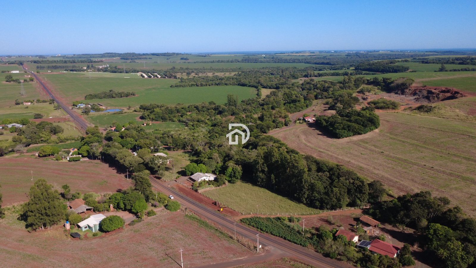 3,83 Alqueires com Casa na Linha Santa Cruz a Venda em Santa Helena-PR