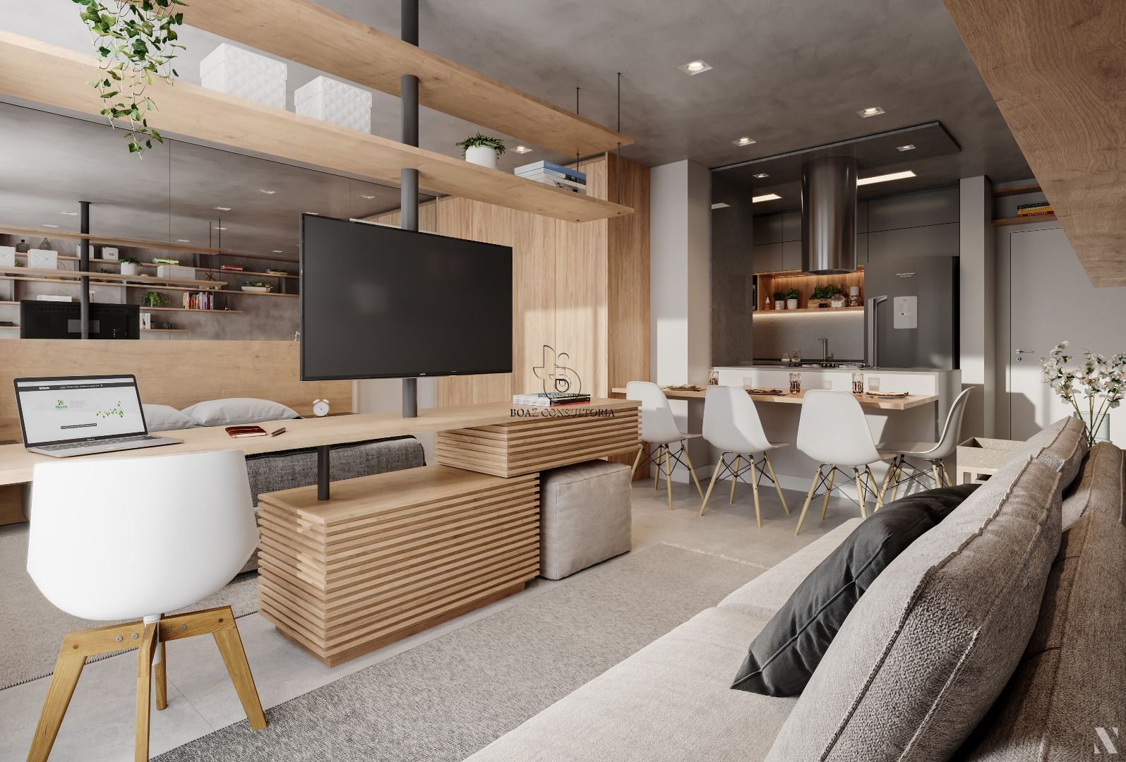 Apartamento, 1 quarto, 50 m² - Foto 1
