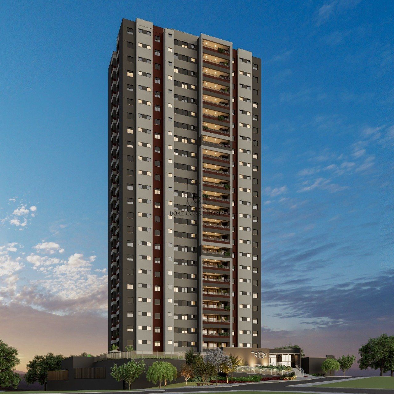 Apartamento em Jardim Paulistano, Sorocaba - Apartamento na Planta 69m² a 99m² Edifício Tríon Jardim Paulistano, Sorocaba/SP