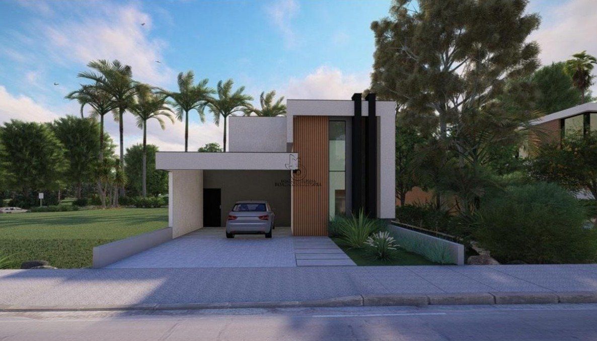 Condominio em Jardim Villagio Milano, Sorocaba - Casa Térrea Porteira Fechada com 3 Suítes e Piscina no Condomínio Helena Maria