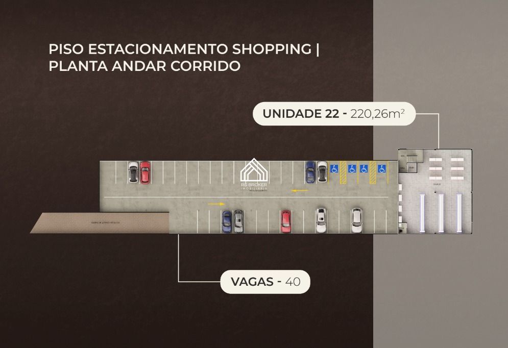 Loja-Salão, 34 m² - Foto 9