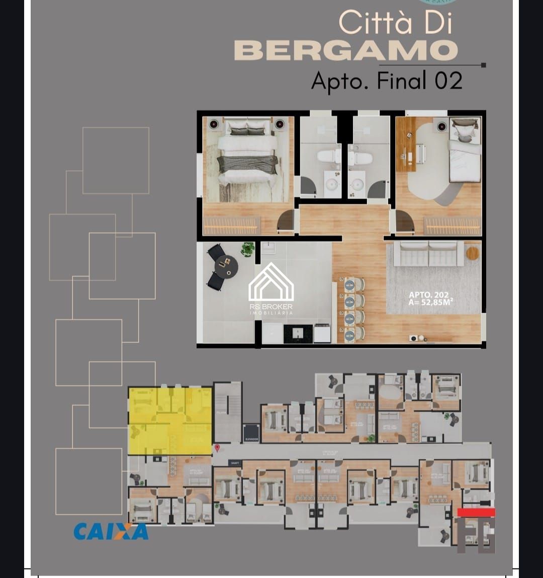 Apartamento, 2 quartos, 58 m² - Foto 7