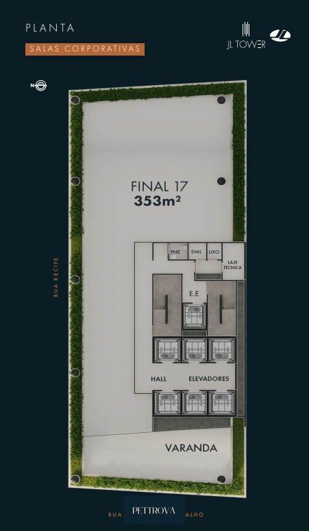 Jl tower - edifício corporativo