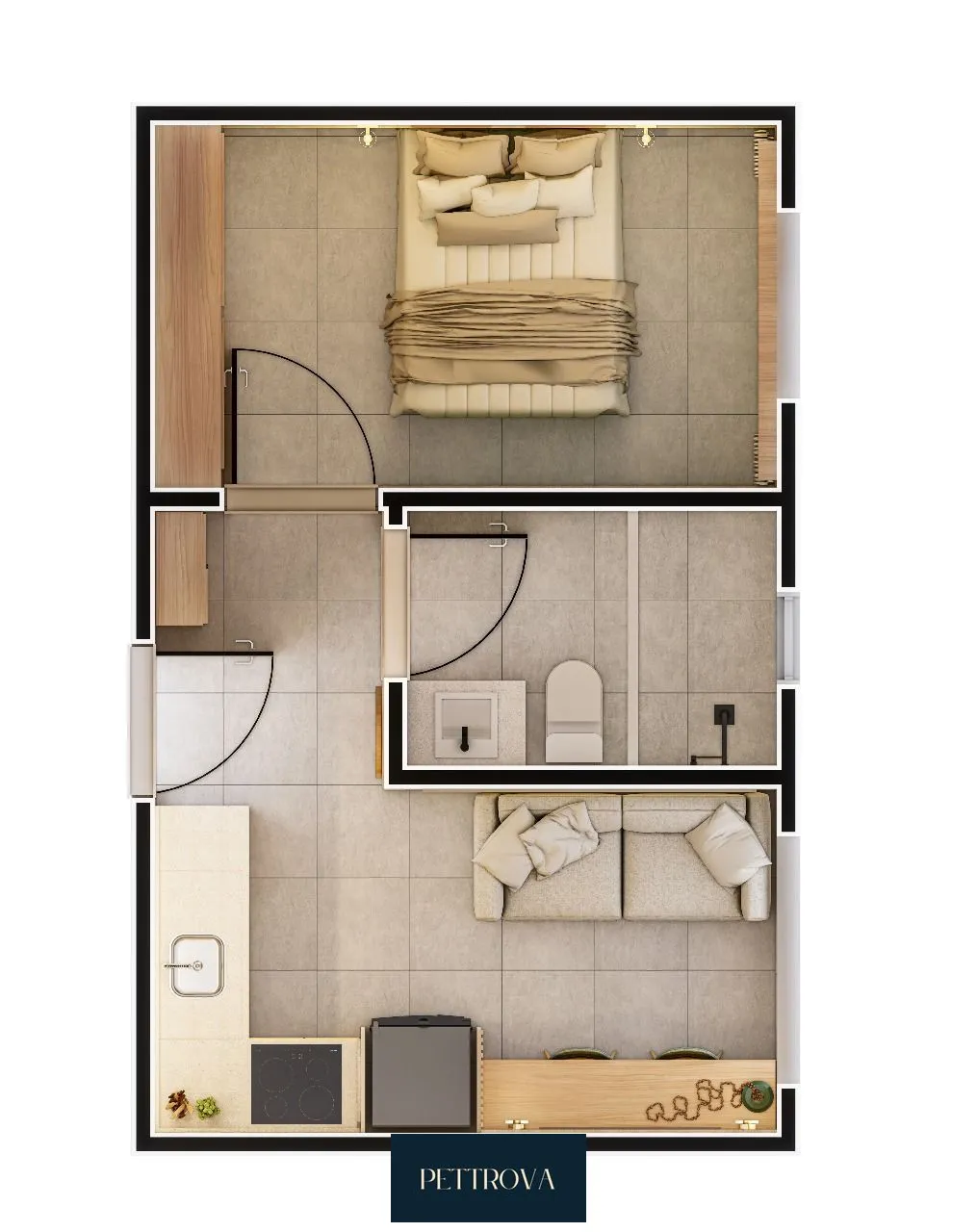Residencial / Estúdio com 1 Dormitórios à venda, 29 m² por R$ 264.441,00 Residencial / Estúdio com 1 Dormitórios à venda, 29 m² por R$ 264.441,00