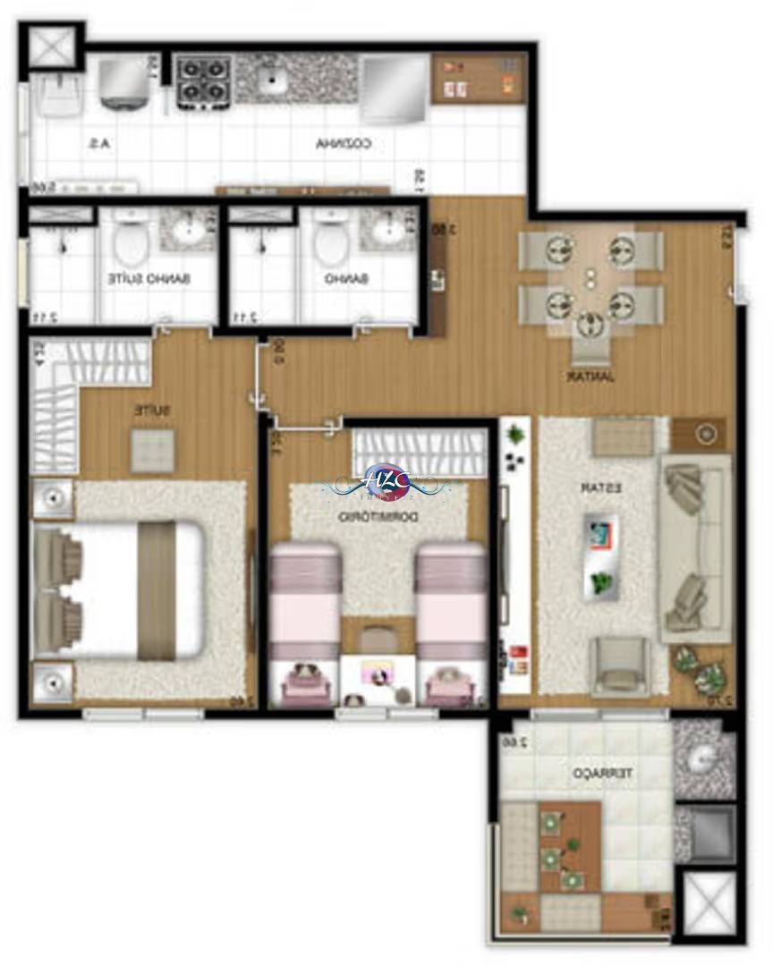 Apartamento, 2 quartos, 66 m² - Foto 45