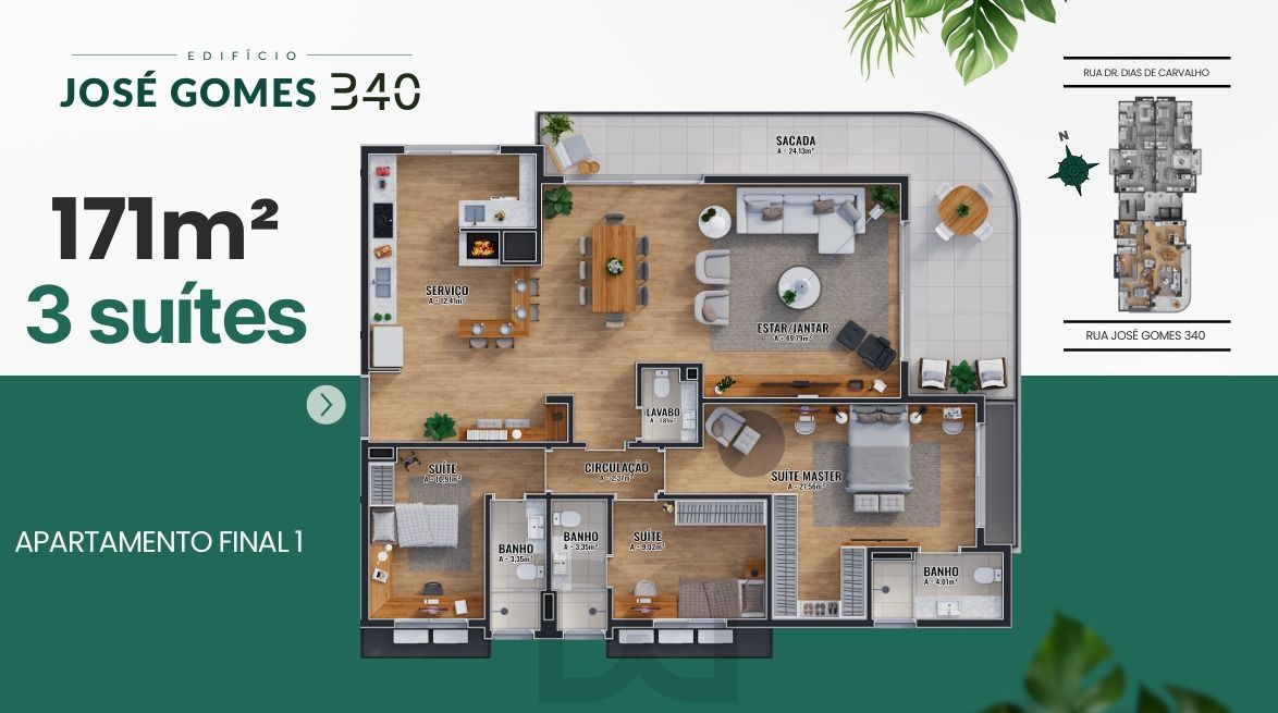 Apartamento no bairro Tristeza com 2 suítes e 2 vagas (conclusão em 2028) — foto 8