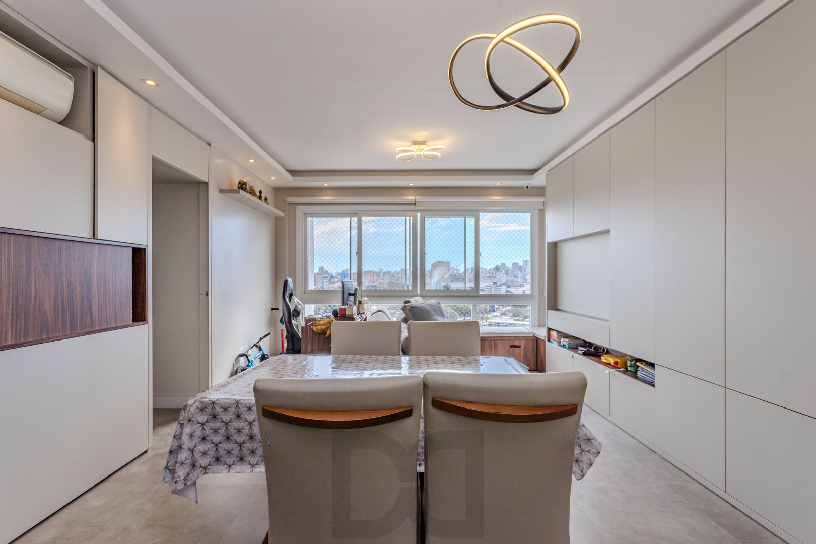 apartamento de 3 dormitórios mobiliado com infra total e vista panoramica — foto 1