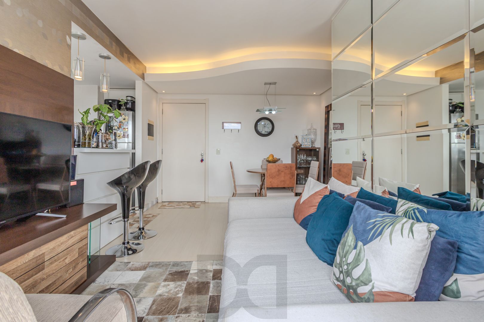 Belíssimo apartamento 100% mobiliado e decorado!! — foto 4