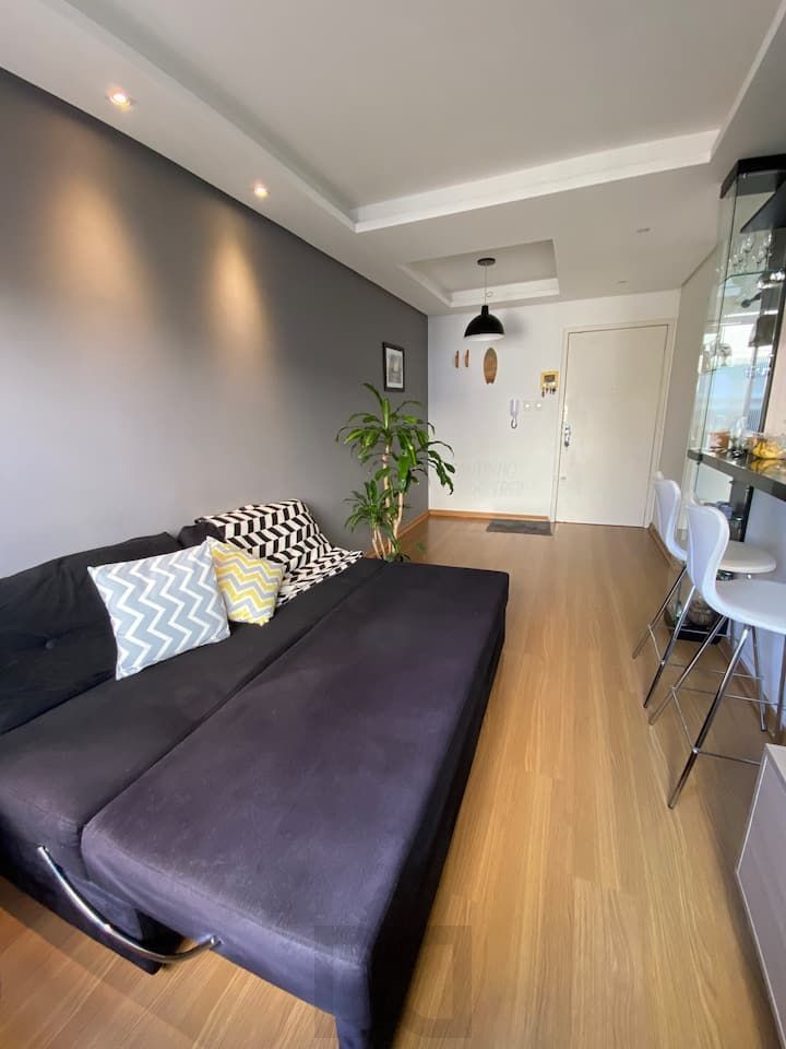 Apartamento no bairro Cristal de 1 dormitório REFORMADO E MOBILIADO — foto 6