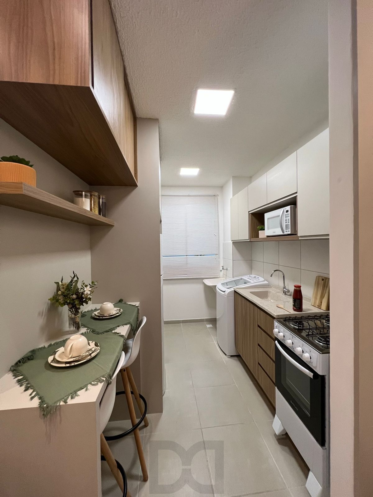 Ótimo apartamento Gardem de 2 dormitórios no bairro Campo Novo — foto 3
