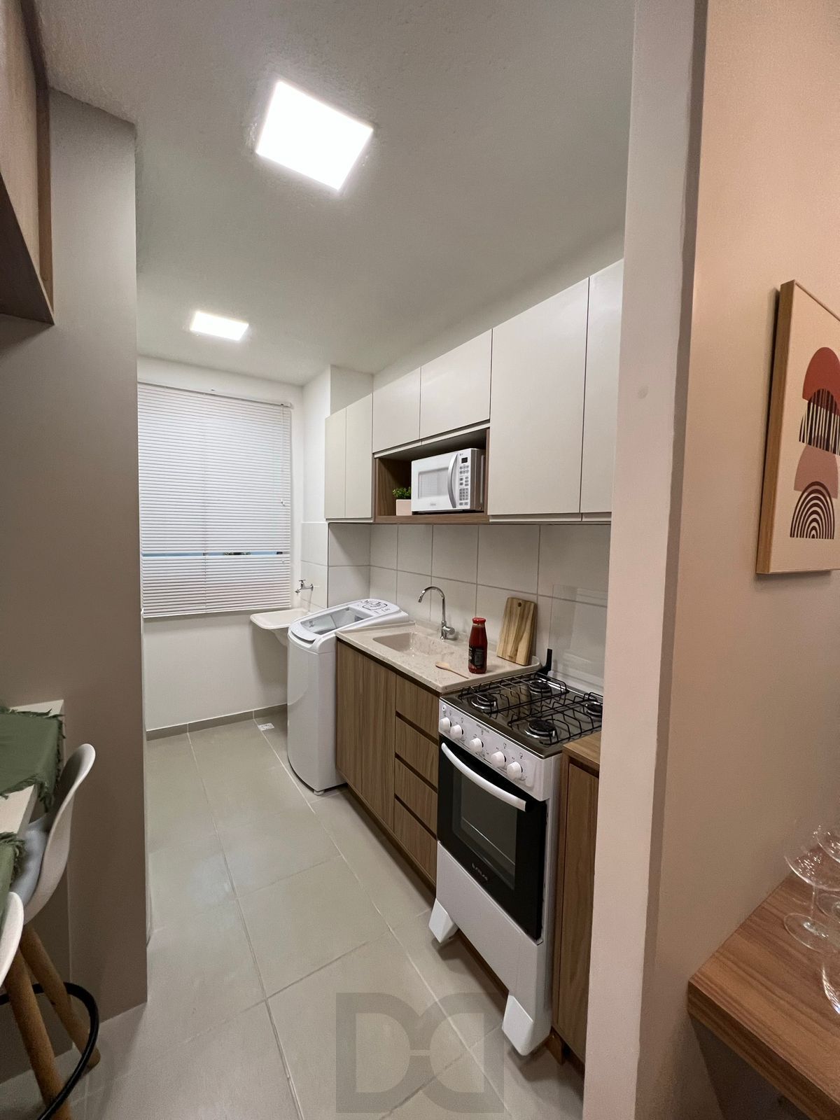 Ótimo apartamento Gardem de 2 dormitórios no bairro Campo Novo — foto 1