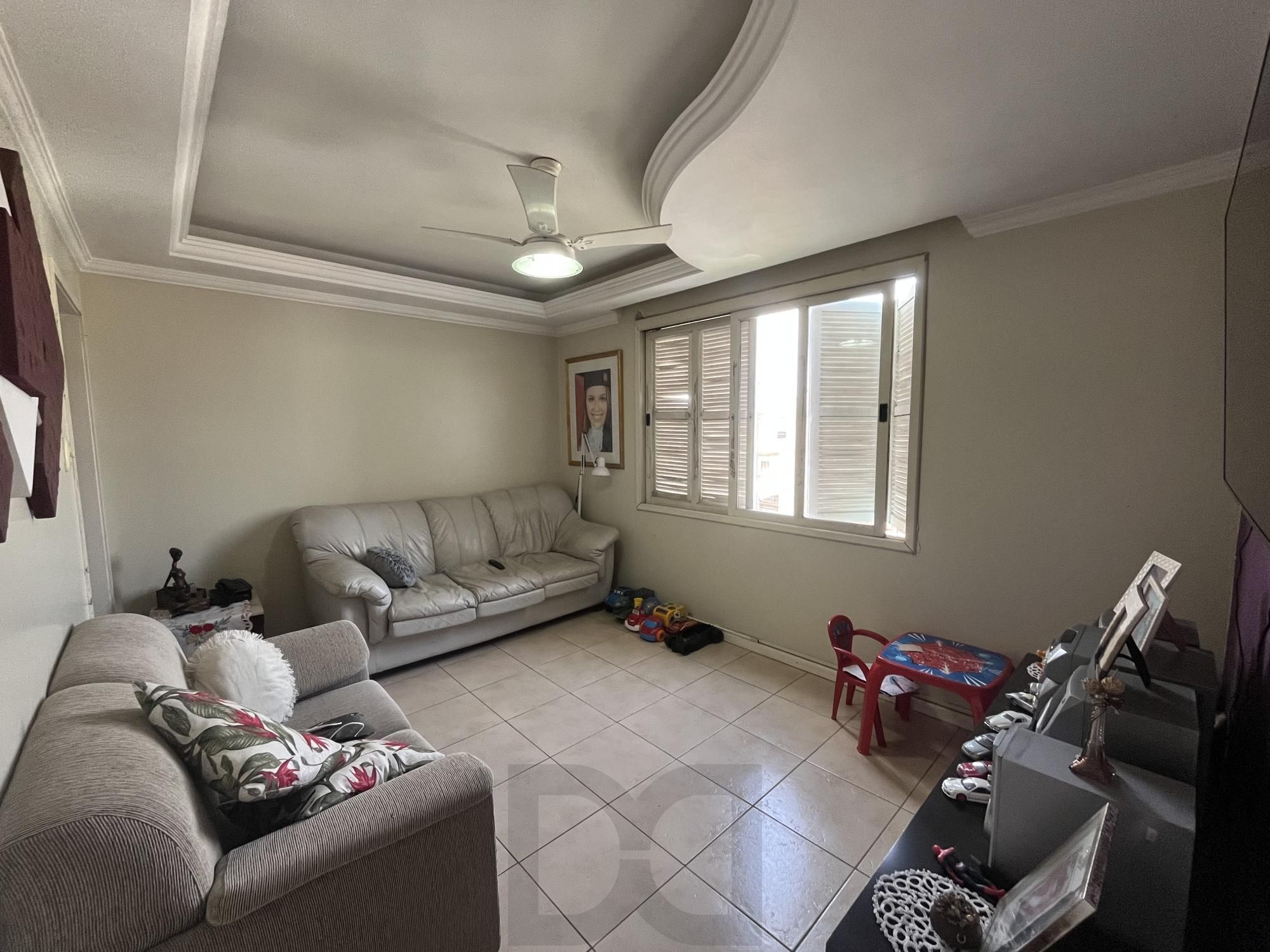 Apartmaneto no bairro Santa Tereza 3 dormitórios transformado em 2 - 1 vaga de garagem — foto 1