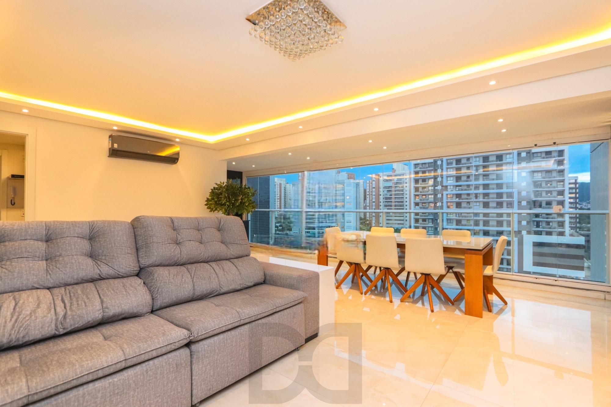 Apartamento semimobiliado e decorado no Central Parque | 127 m² | 3 suítes | 2 vagas — foto 1