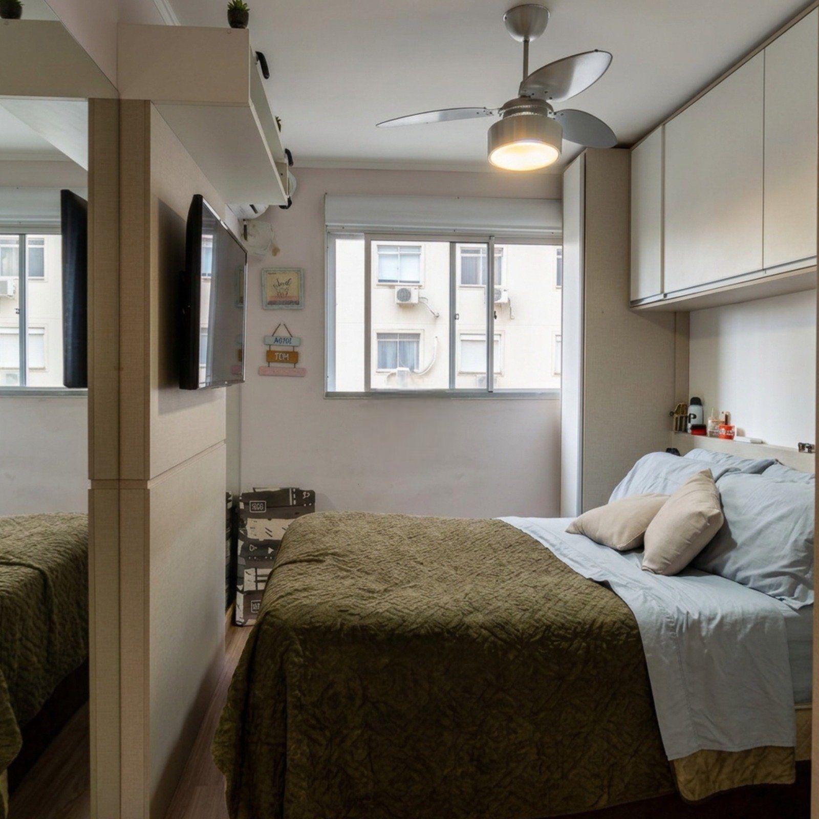 Apartamento Mobiliado com 2 Dormitórios, Suíte e Sacada com Churrasqueira — foto 7