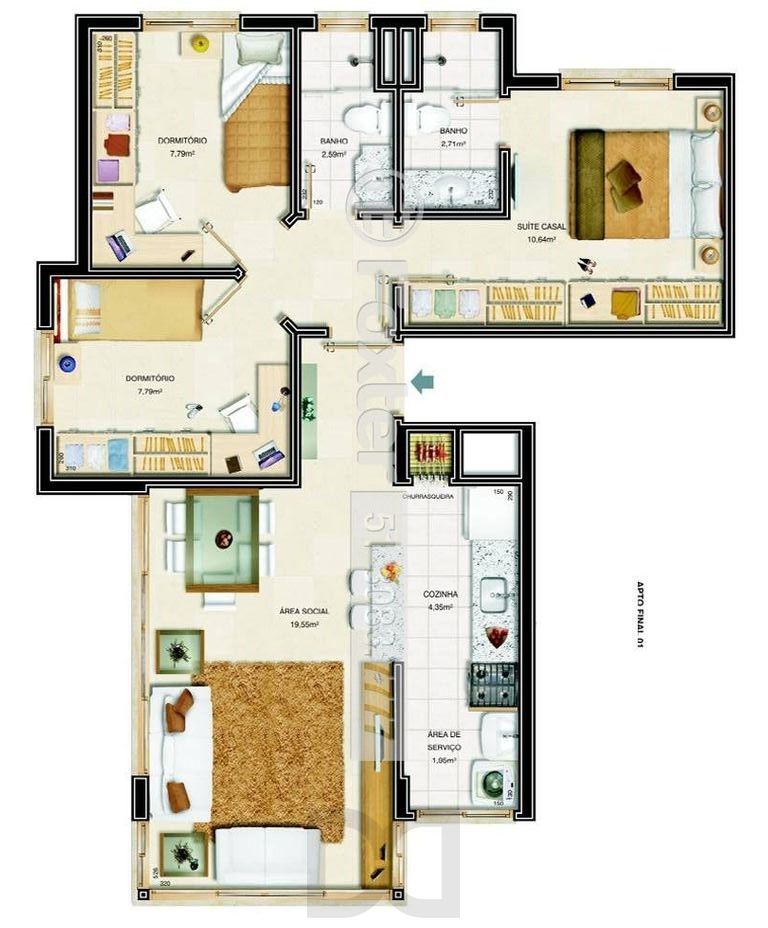 Vende lindo apartamento no coração do bairro Petrópolis, Porto Alegre.✨ — foto 21