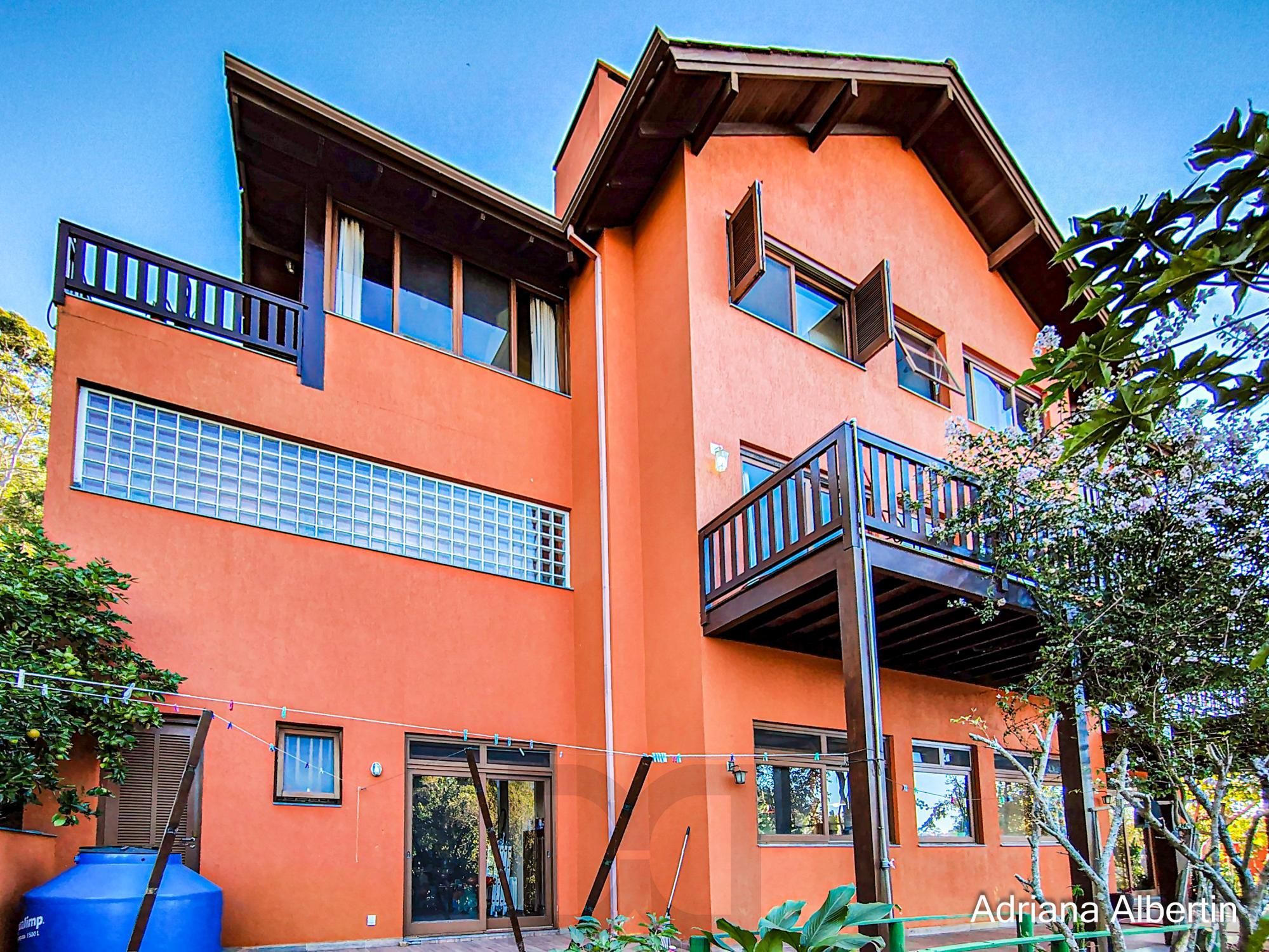 Casa estilo sítio no Alphaville Porto Alegre | Lago com carpas, pomar e vista permanente para o verde — foto 69