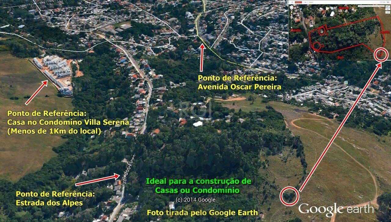 Terreno para Venda - 0m², 0 dormitórios, Cascata, Porto Alegre — foto 2
