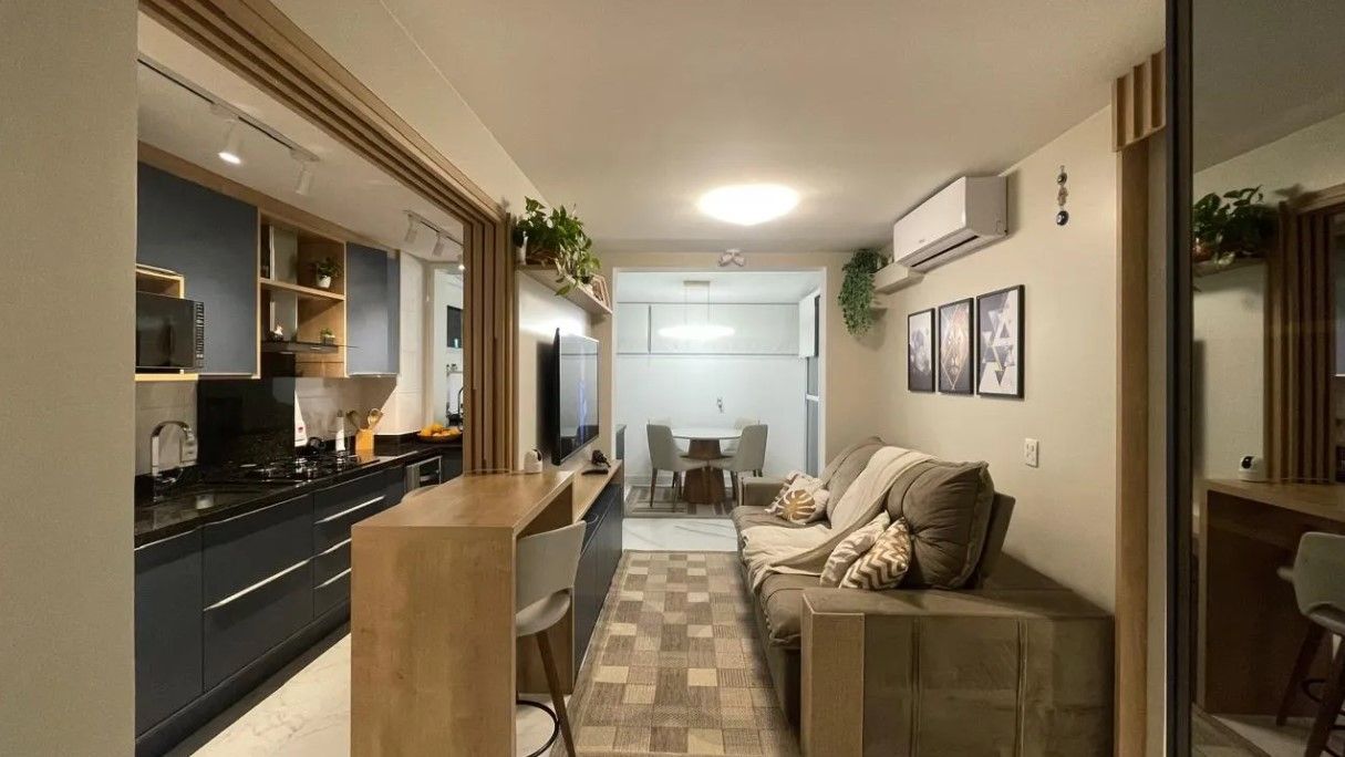 Apartamento com 02 quartos e 01 vaga fixa no Bairro Morro Santana — foto 1