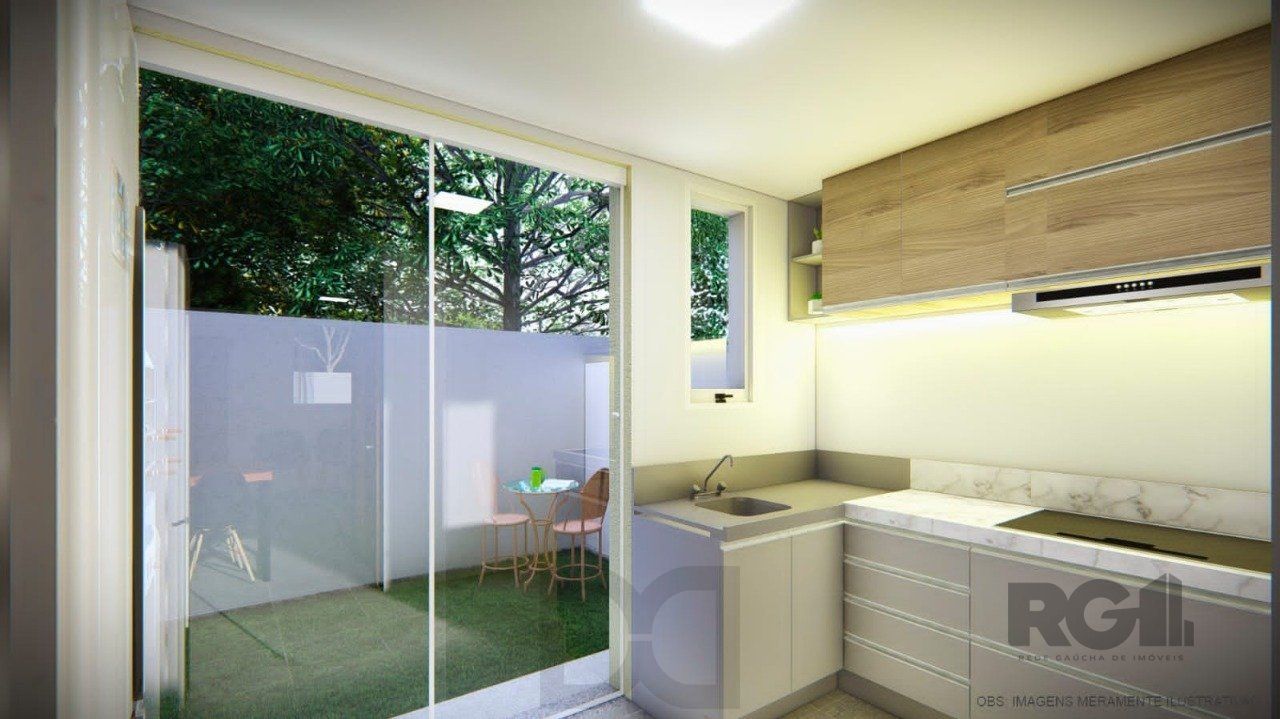 CASA ESTILO SOBRADO COM 2 QUARTOS E PÁTIO, À VENDA NO BAIRRO VILA NOVA, EM PORTO ALEGRE/RS — foto 8