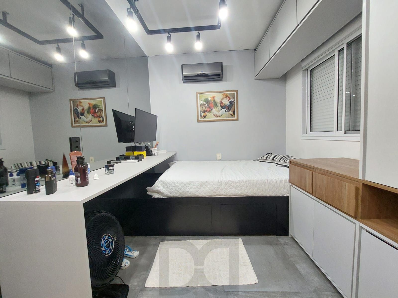 Apartamento mobiliado, 3 dormitórios tranformado em 2 com 1 suite, 75m², 1 vaga, Jardim Carvalho — foto 9