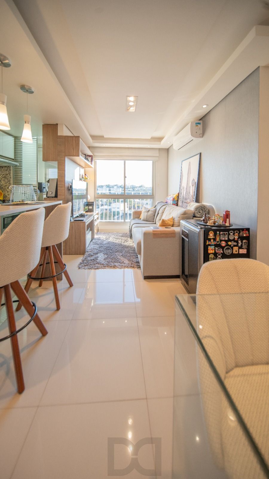 Apartamento 2 dormitórios com suíte, vaga coberta, bairro Glória, Porto Alegre — foto 2